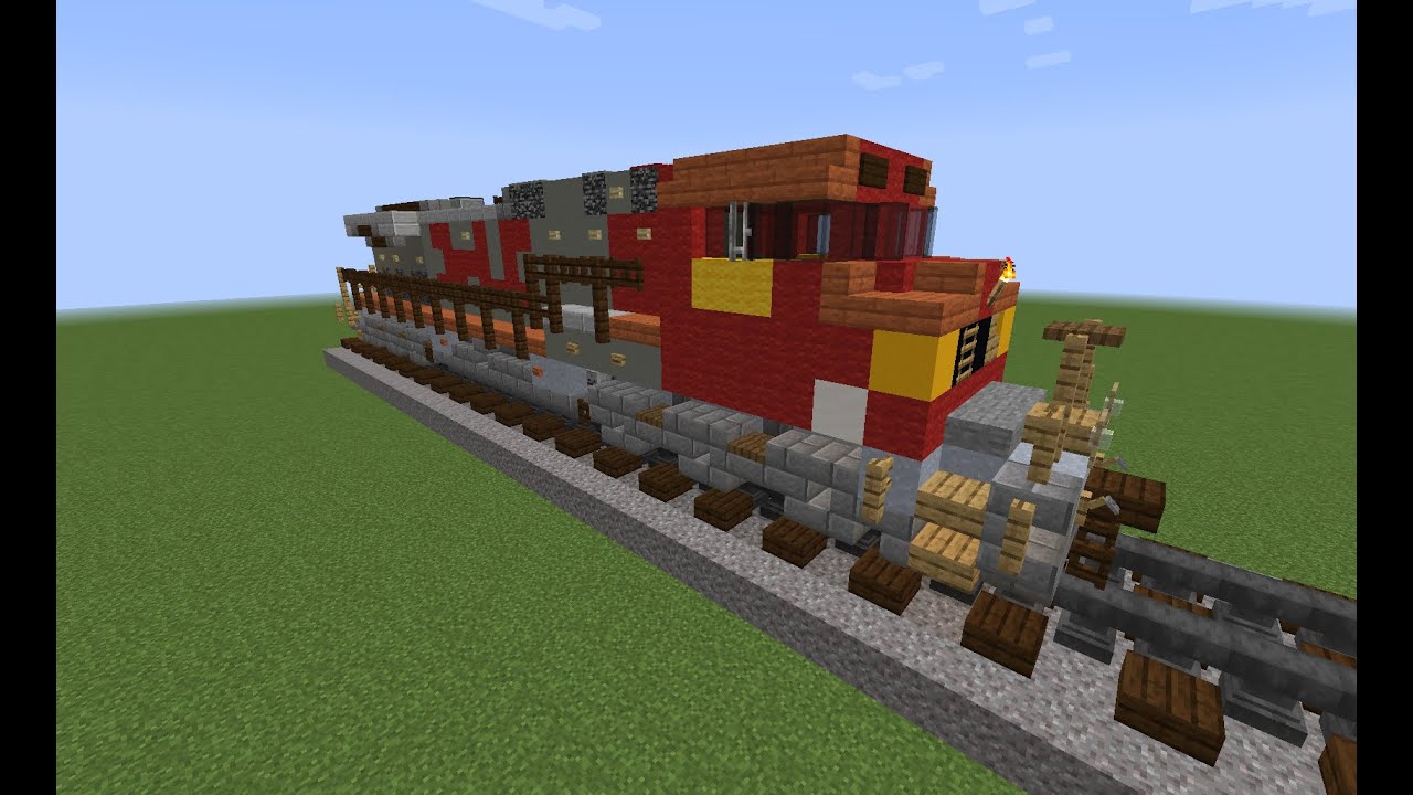 Minecraft Santa Fe Warbonnet Dash 9-44 CW Showcase