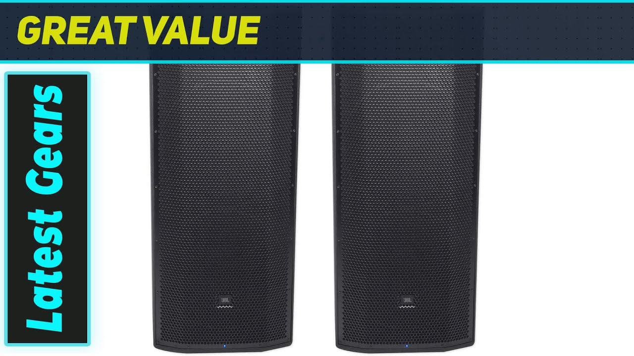 ReviewJBL PRX825W Dual 15: Maximum Powerhouse Speakers!