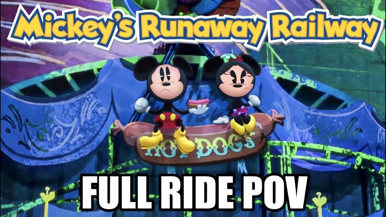 Mickey’s Runaway Railway Full Ride POV [4K] Hollywood Studios 2026 ￼ Disney World ￼