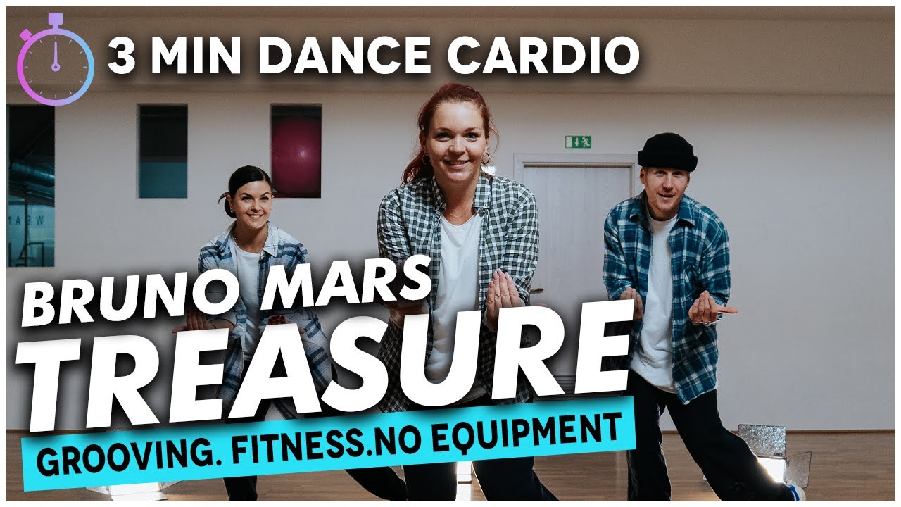 3 MIN BRUNO MARS TREASURE DANCE WORKOUT | DANCEJAM ®