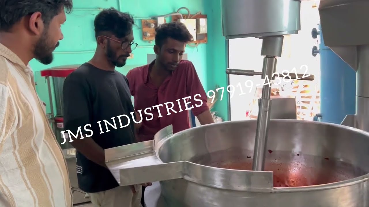 Fruit Jam Making Machine | Cooking Mixer Machine By-JMS INDUSTRIES