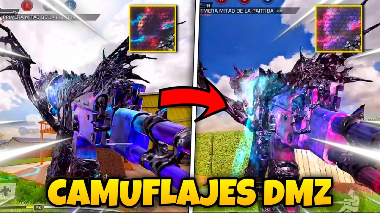 Los Primeros CAMUFLAJES REACTIVOS en Call Of Duty Mobile