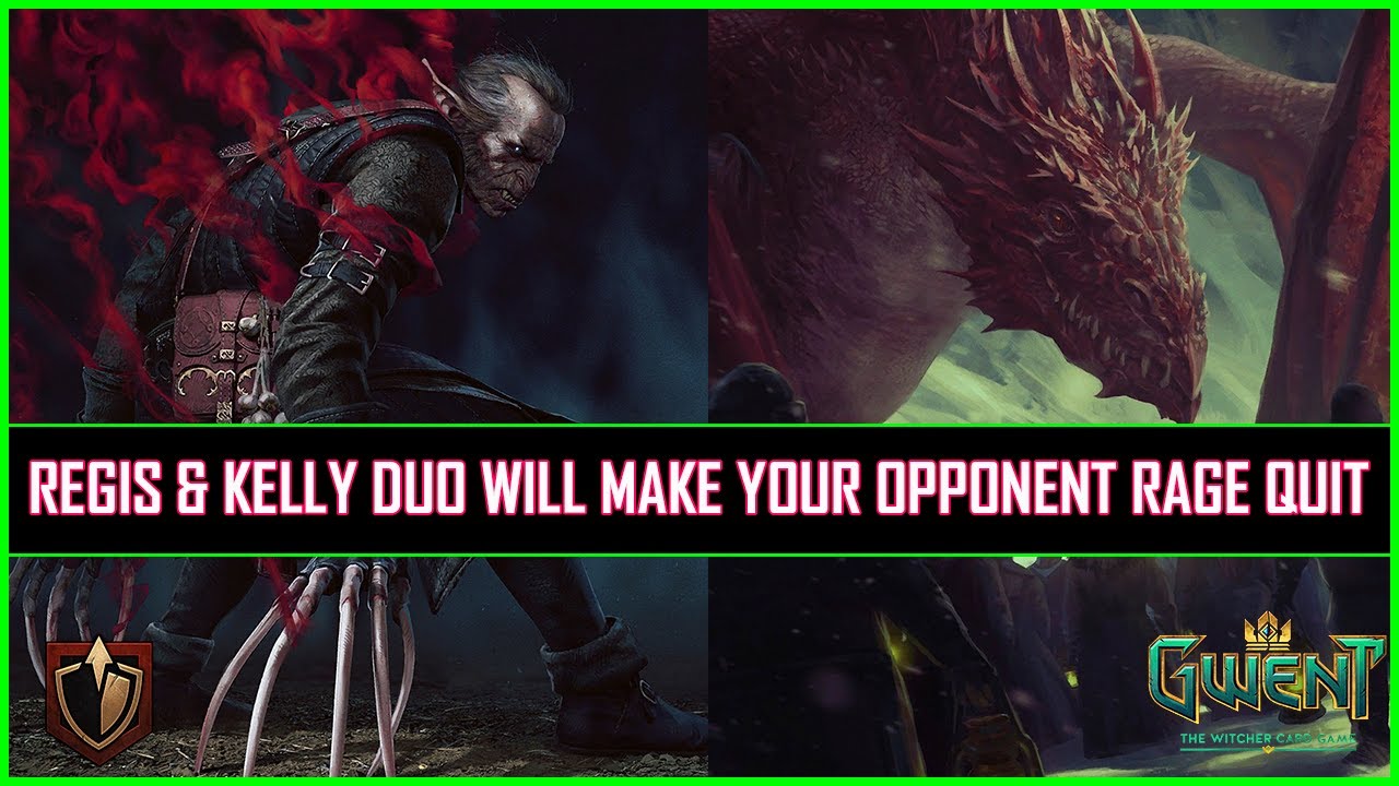 Gwent | Regis & Kelly Duo Will Make Your Opponent Rage Quit!