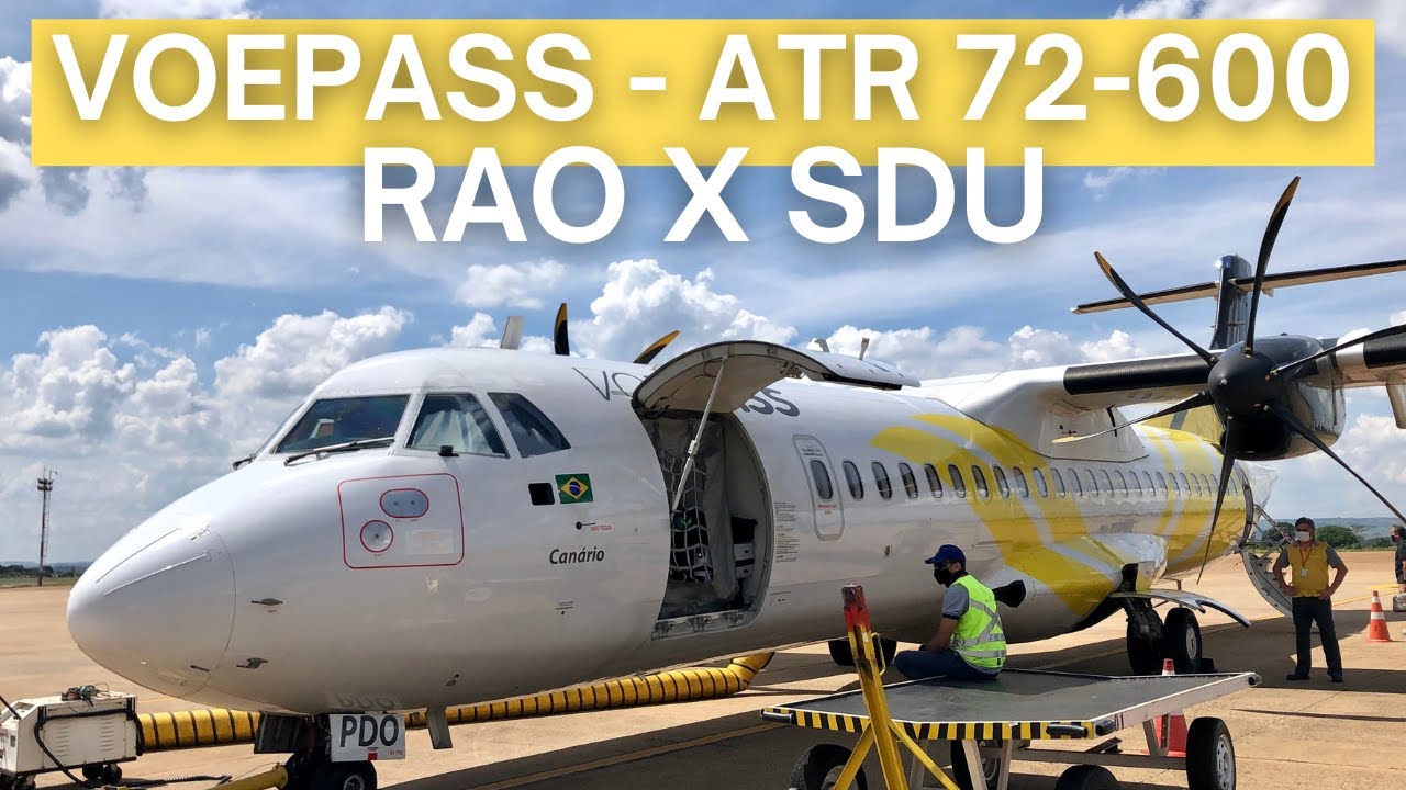 TRIP REPORT | VOEPASS - ATR 72-600 - Ribeirão Preto (RAO) to Rio de Janeiro  (SDU) | Economy