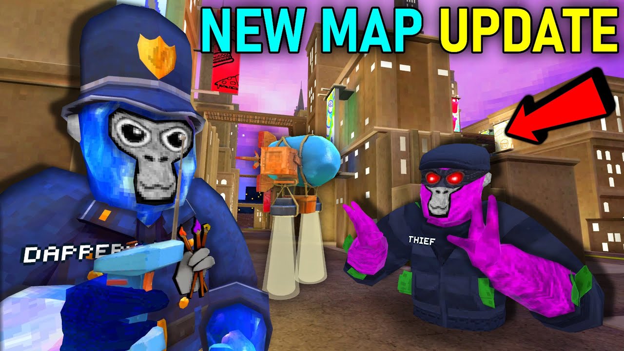 Gorilla Tag Got a NEW CITY???