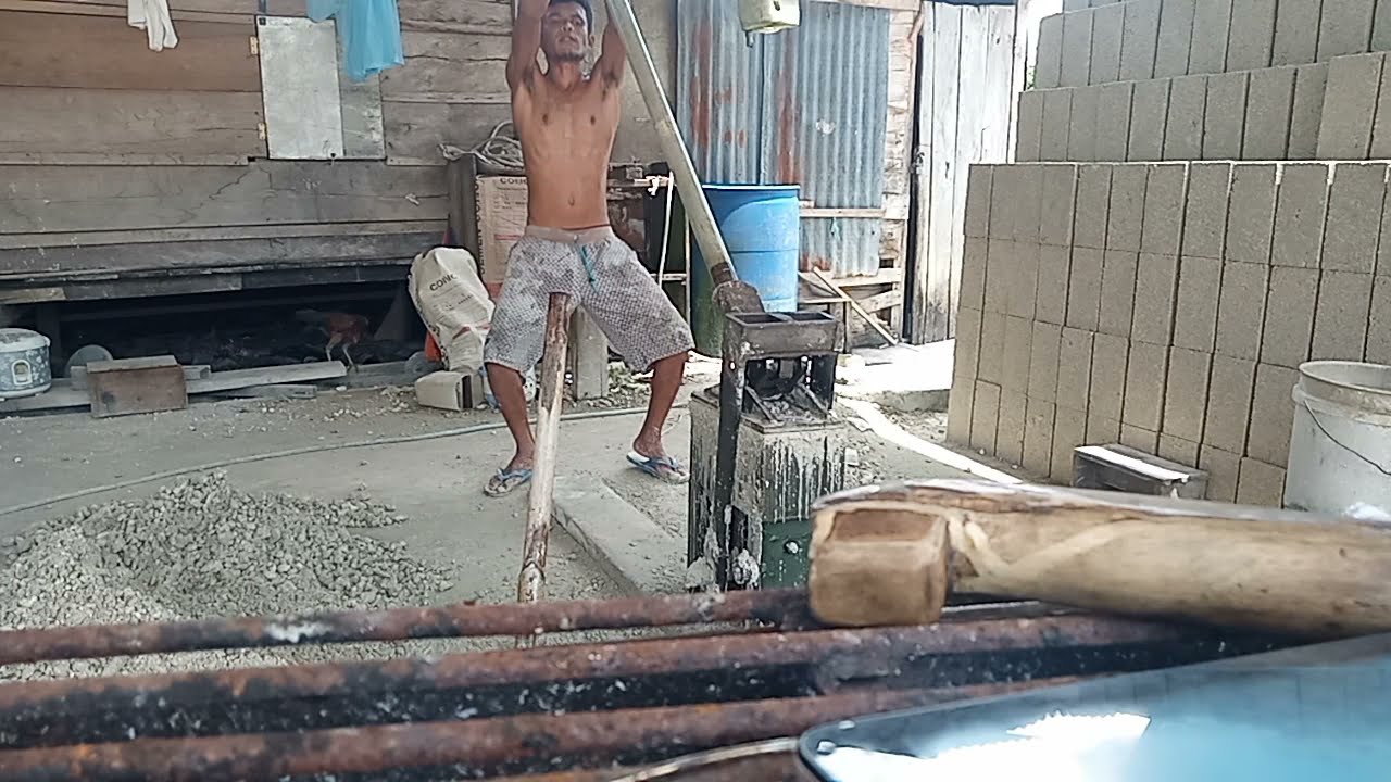Cetak batu tela di biak papua