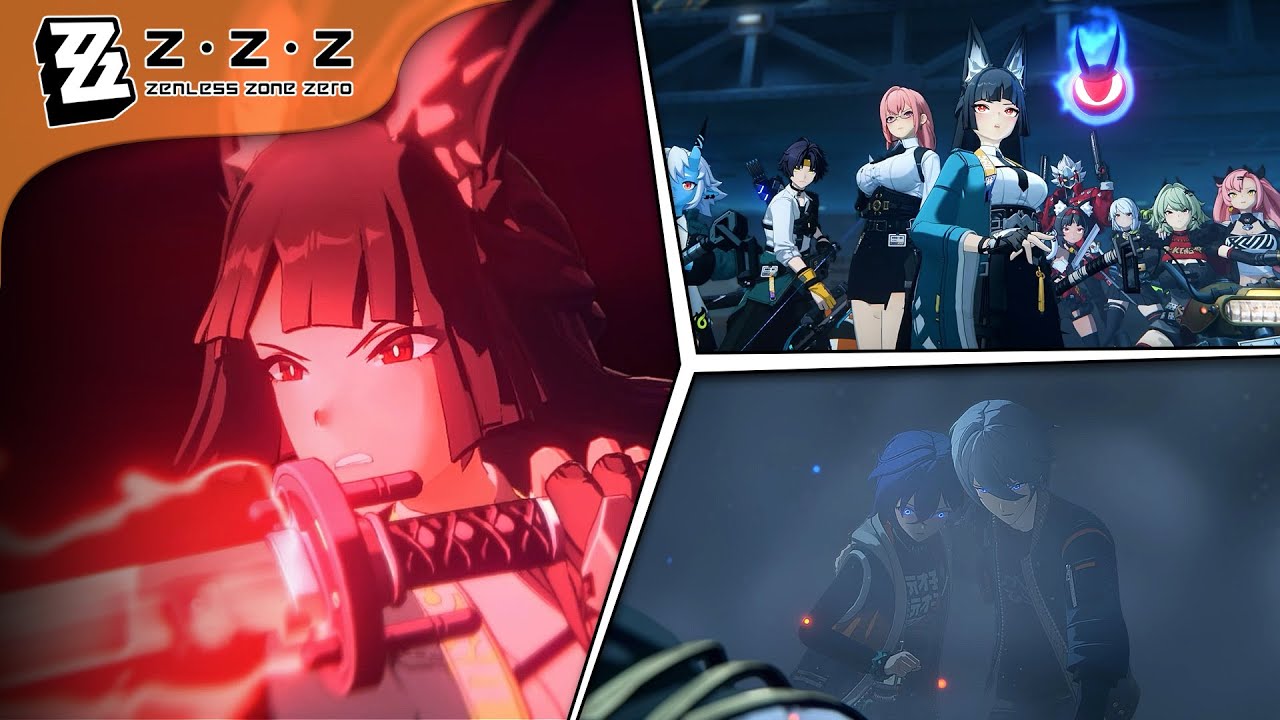 All Miyabi & Section 6 & all Factions Chapter 5 Animated Cutscenes Zenless Zone Zero 1.4
