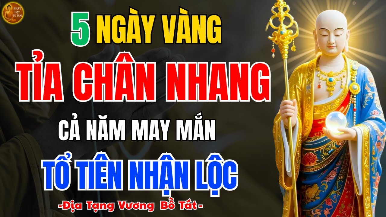 Địa Tạng Bồ Tát Dạy 🧘‍♂️ Tỉa Chân Nhang Cuối Năm Để Gia Đình An Hòa