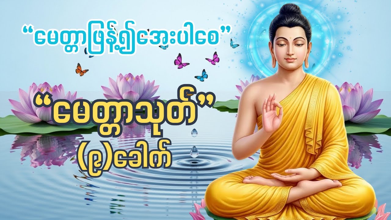 #မေတ္တာသုတ် ကိုးခေါက် #တရားတော်များ #dhamma 