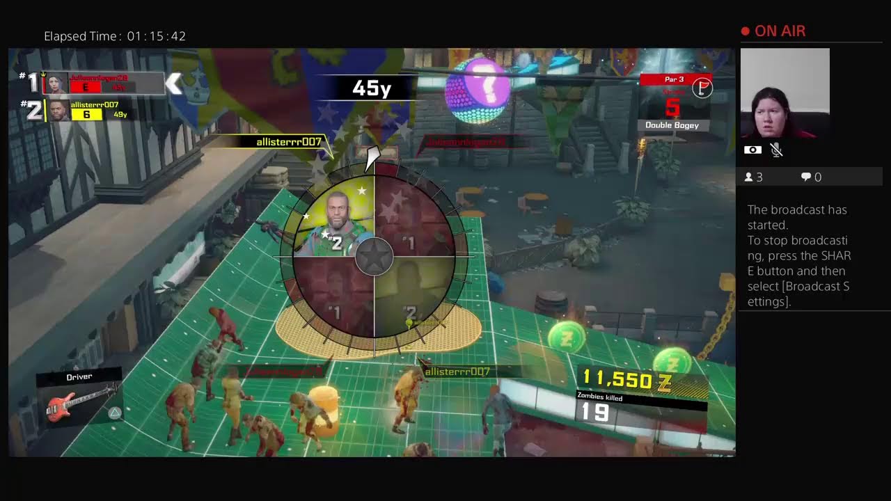 Mr and Mrs logan playing Dead rising 4 mini golf  2026