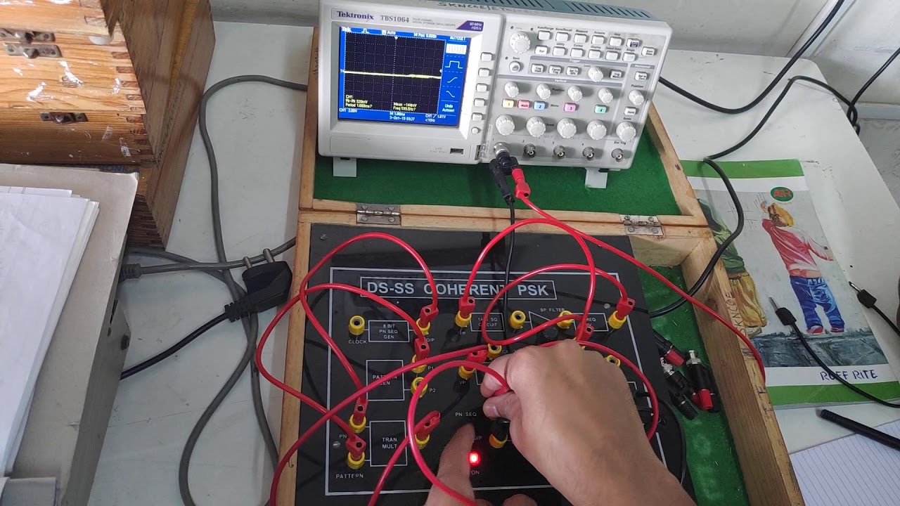 Exp 7: DSSS COHERENT PSK