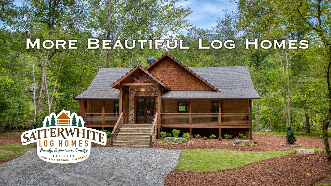More Beautiful Log Homes