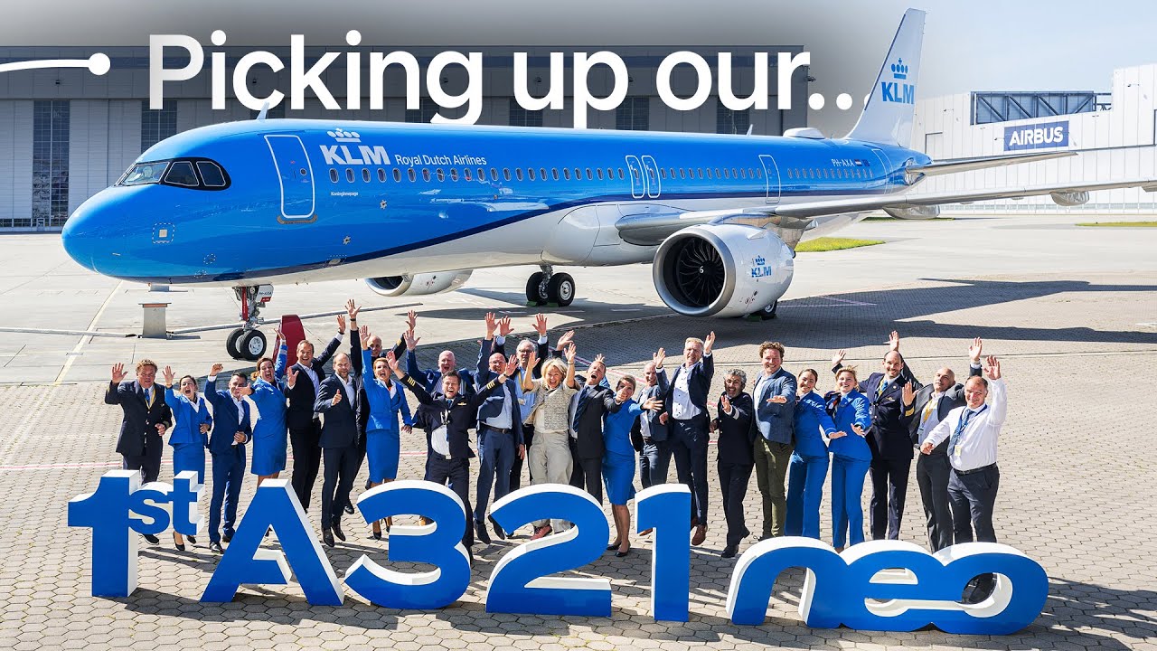 Airbus A321neo | Flying home our newest aircraft 🛫 | KLM