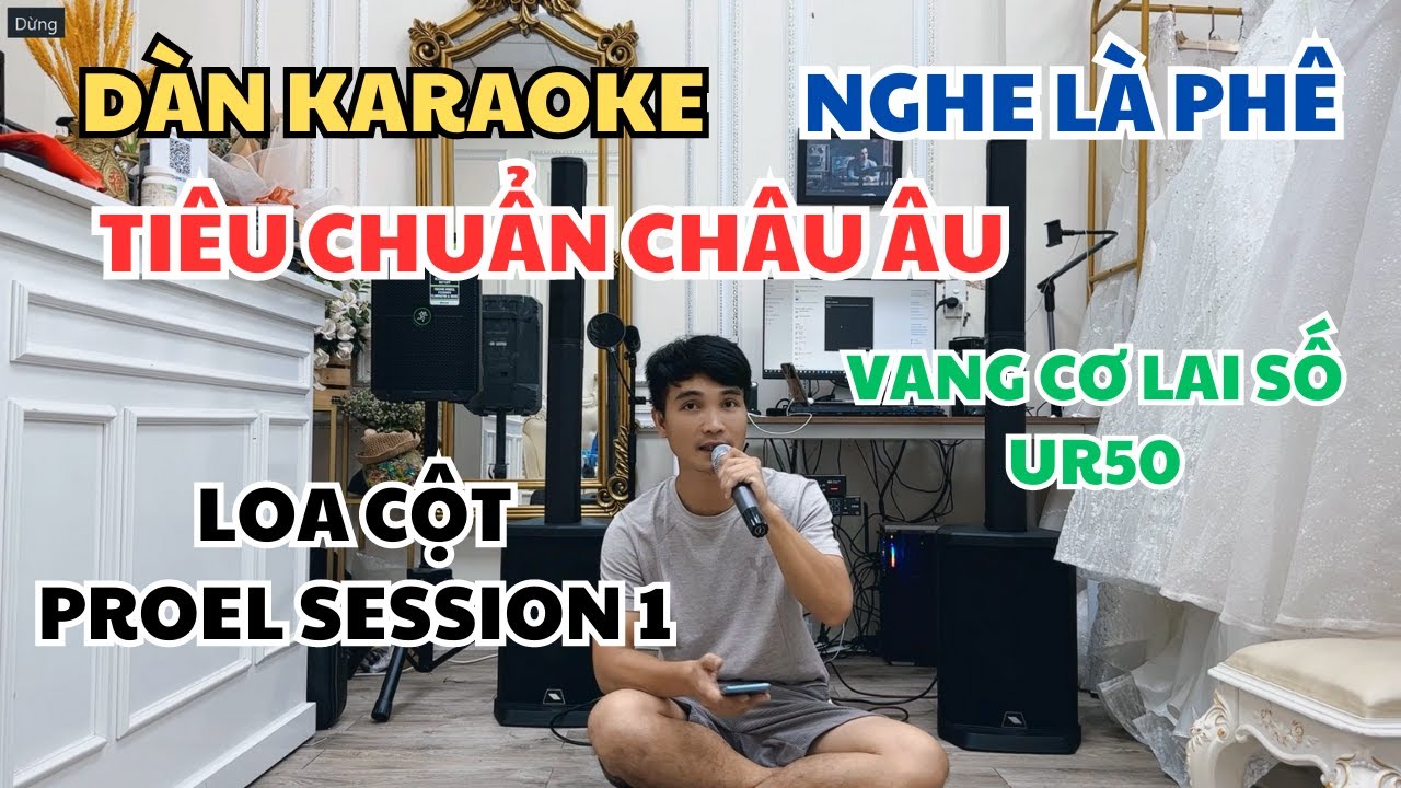 DÀN KARAOKE NGHE LÀ PHÊ TỚI ÓC - THƯƠNG HIỆU Ý GIÁ MỀM