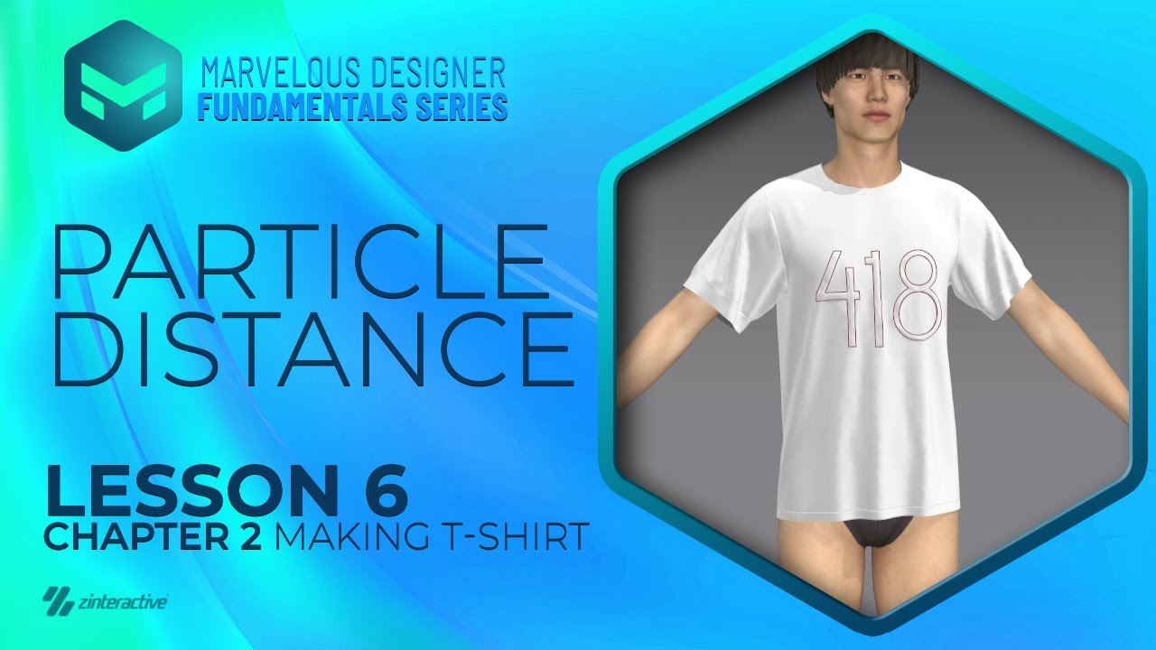 Particle Distance | Lesson 6 | Chapter 2 | Marvelous Designer Fundamentals