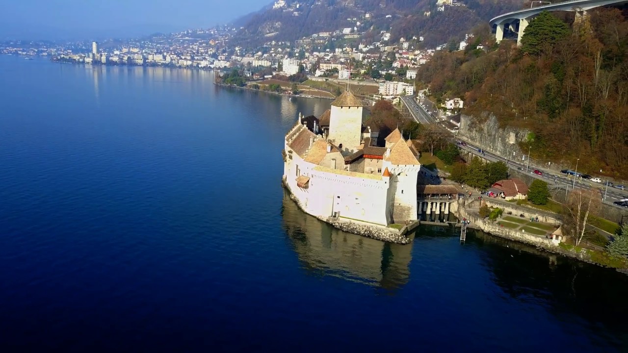 Chillon Castle in 4K - Шильонский замок в 4К разрешении