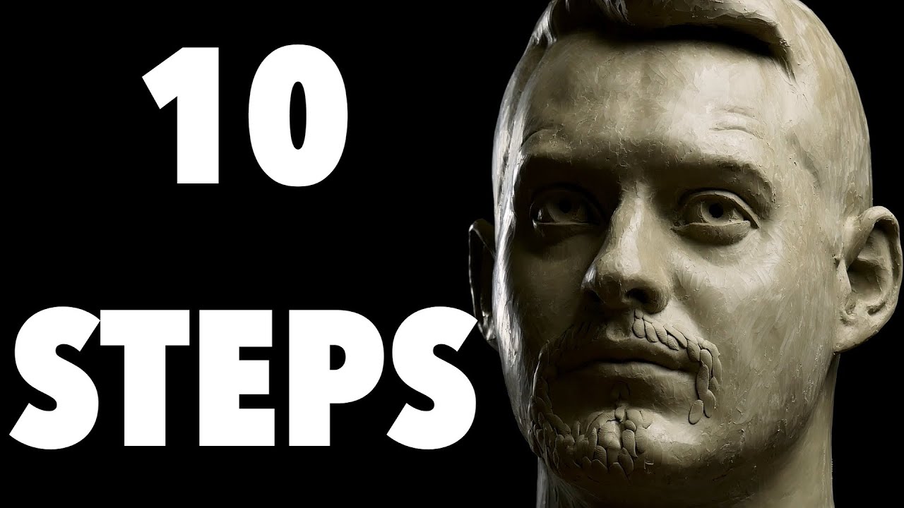 10 шагов к портретной скульптуре