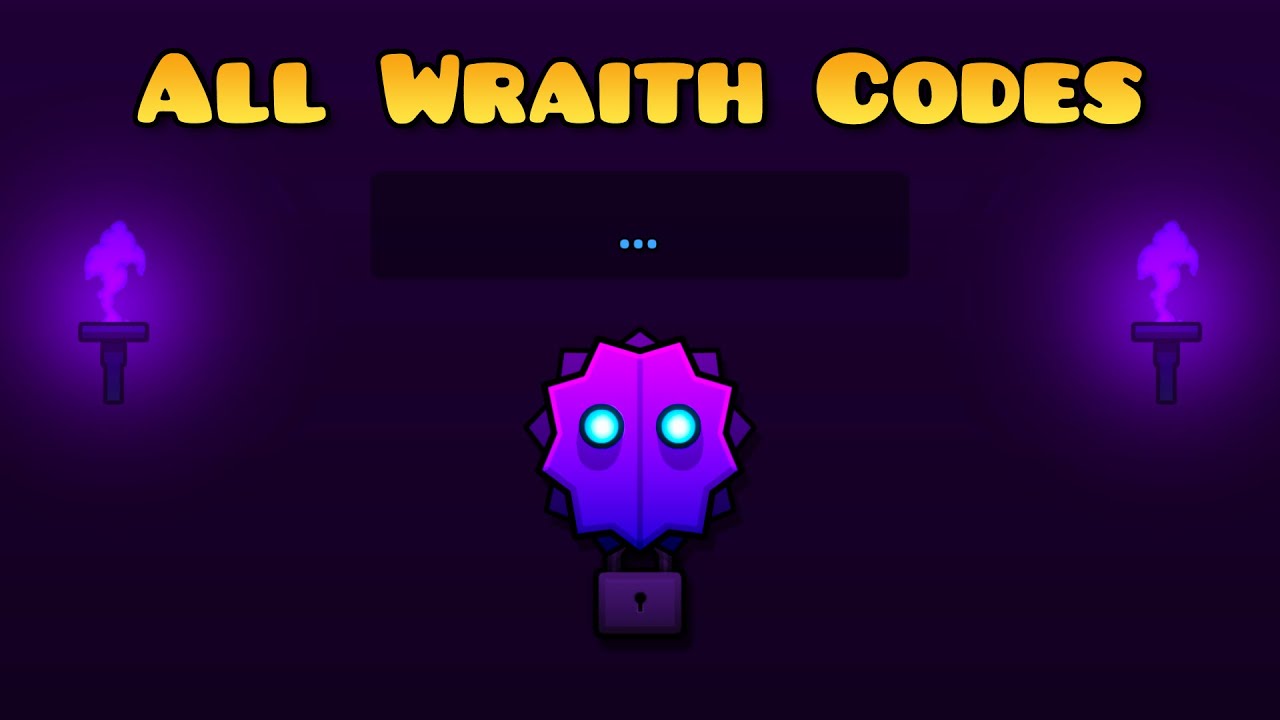 Geometry Dash 2.2 ALL WRAITH VAULT CODES - All 29 Codes (May 2025)
