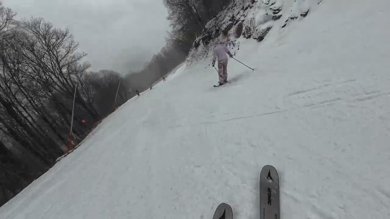 Belleayre Deer Run - top to bottom, 11/30/2025