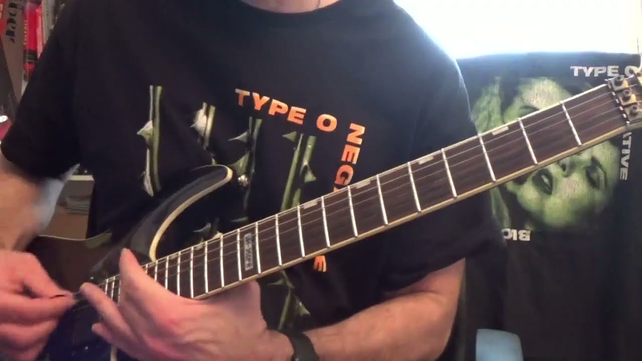 Crematory -  Temple Of Love (Guitar Cover) (The Sisters Of Mercy Cover)