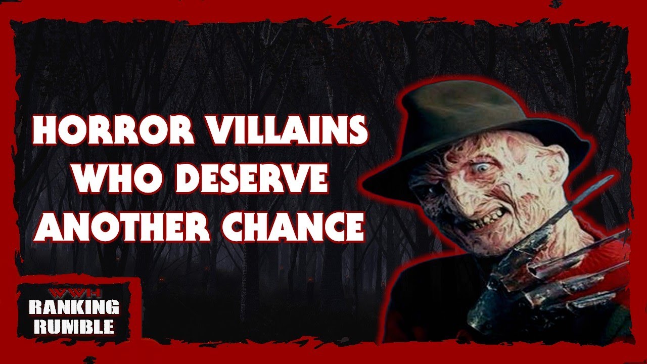 Five Horror Movie Villains Who Deserve Another Chance!!