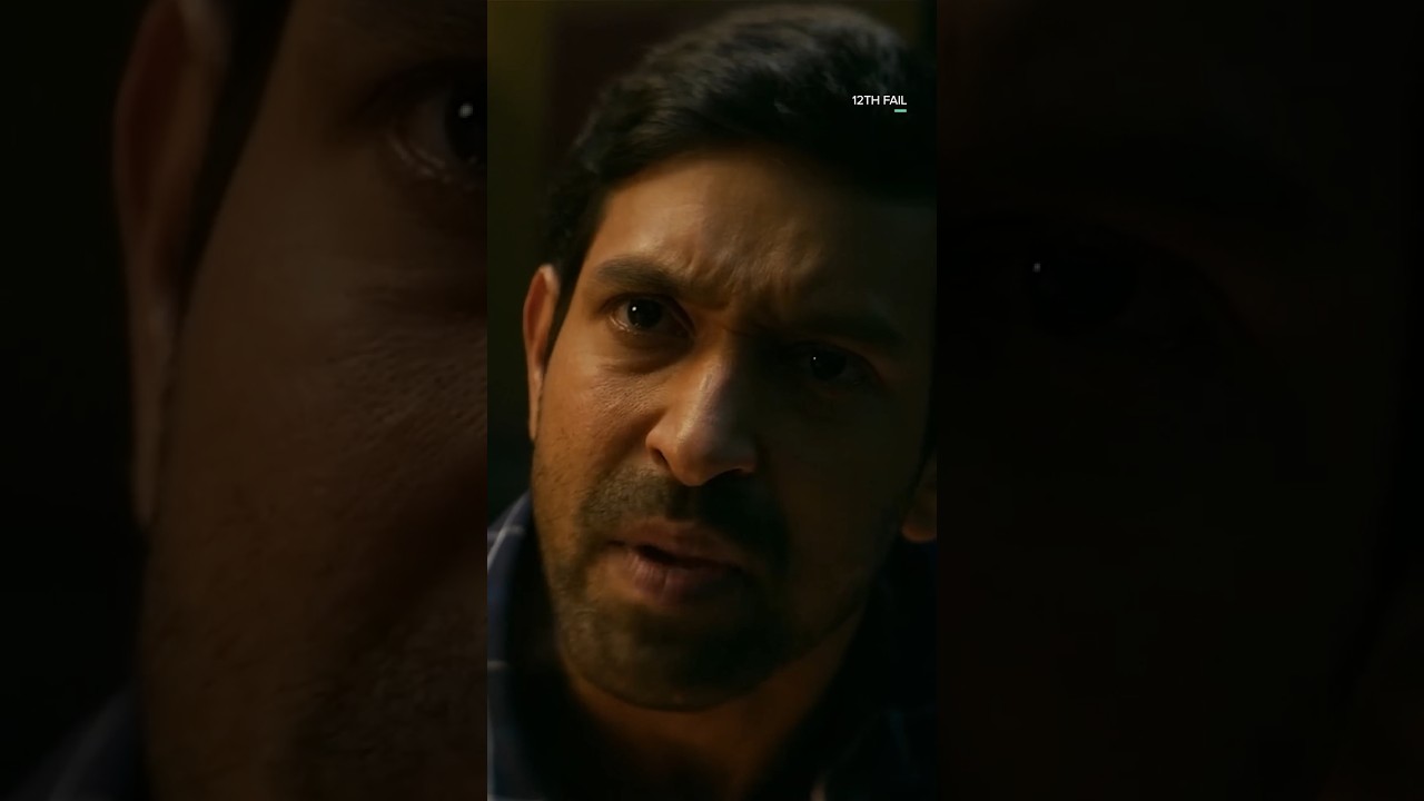 12th fail movie manoj kumar sharma chambal ka hu IPS officer bangya nu pahla letter ✉️