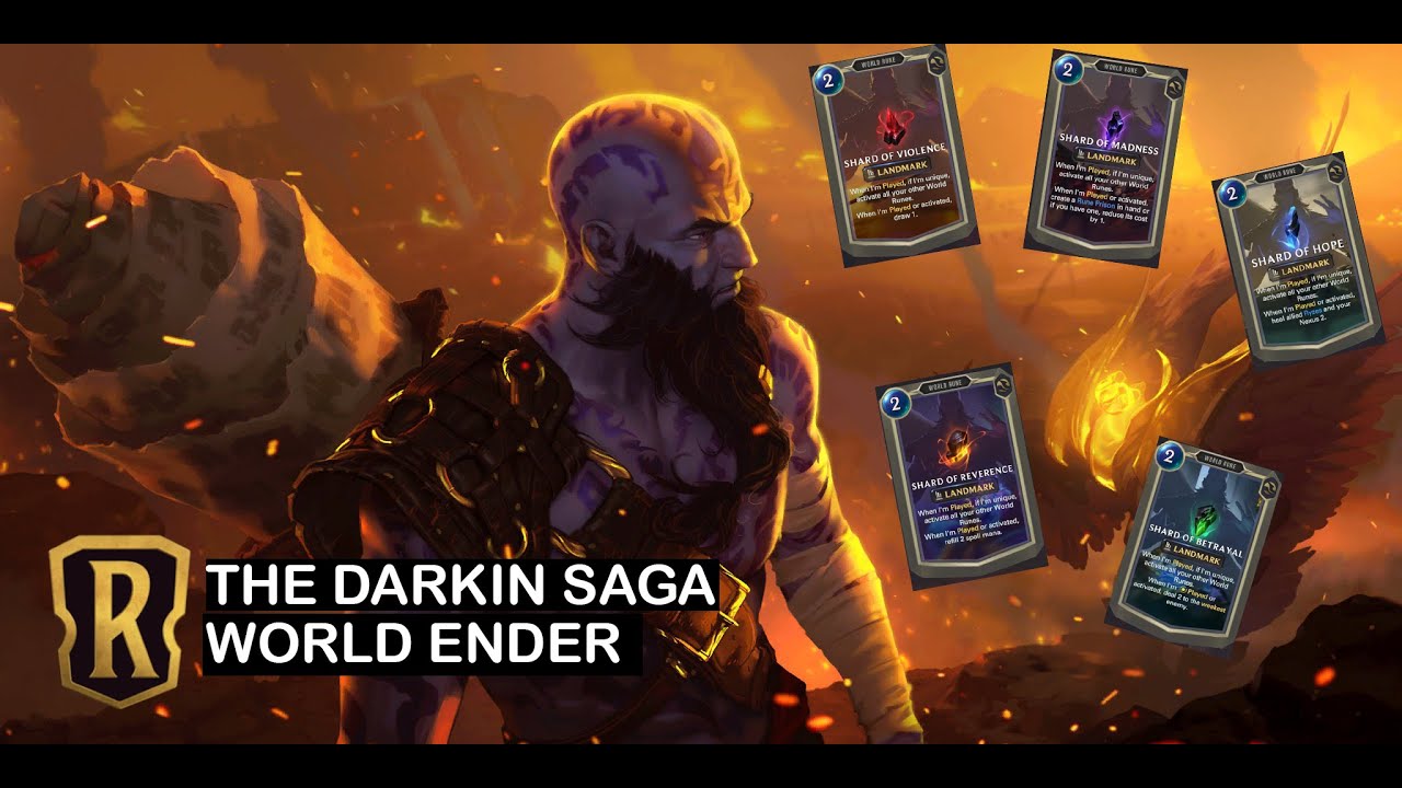 THE DARKIN SAGA: WORLD ENDER - RYZE WILL BE FUN! - CARD REVIEW #2