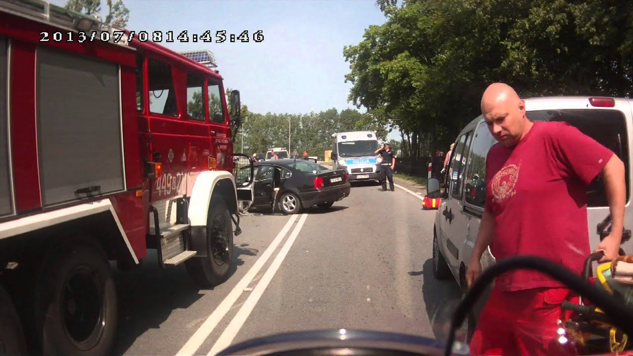 Wypadek Borcz OSP Hopowo