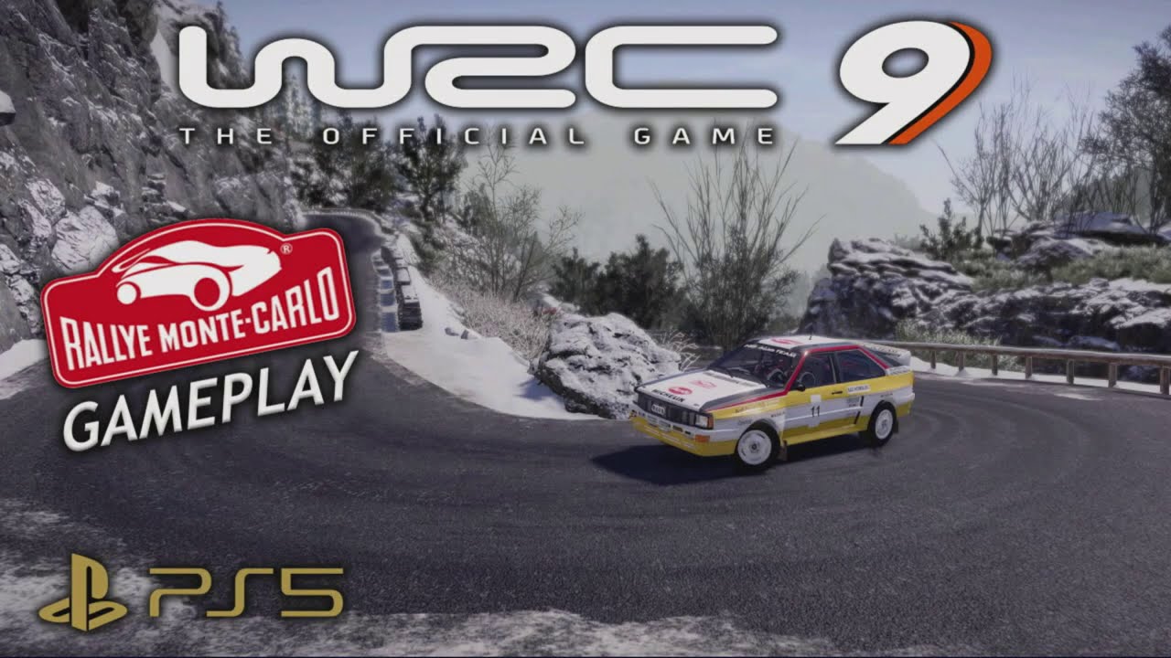 WRC 9 | PS5 | MONTE CARLO (Luceram) | AUDI QUATTRO A2 1984.
