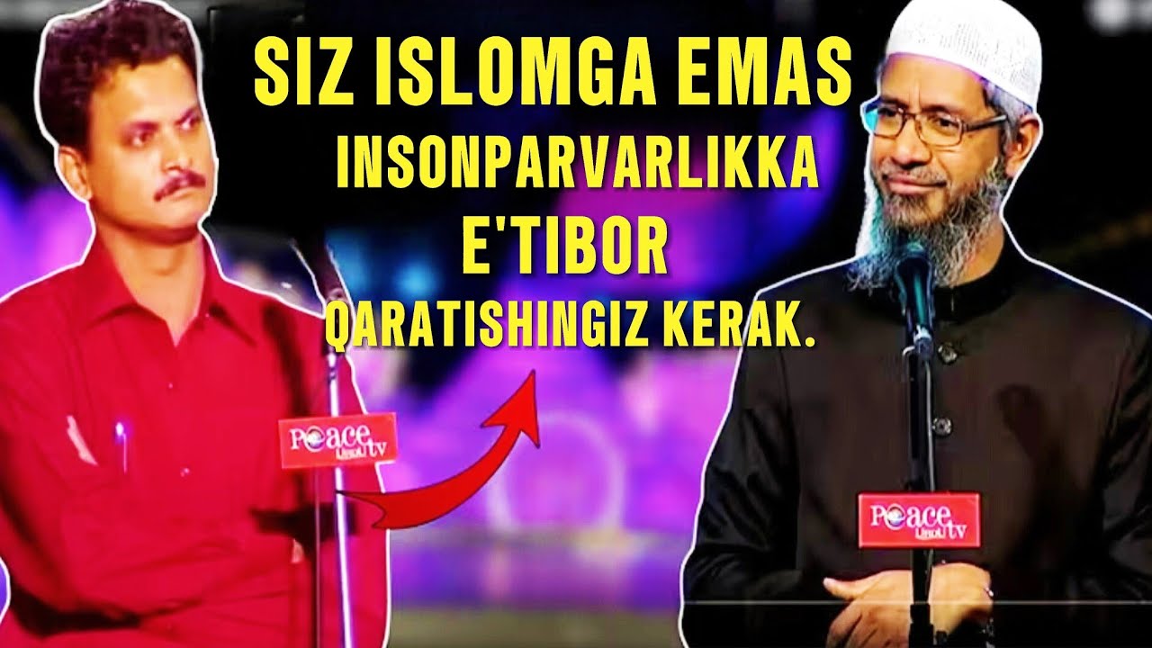 Hindu Zokir Naikka qarshi chiqdi!🔥