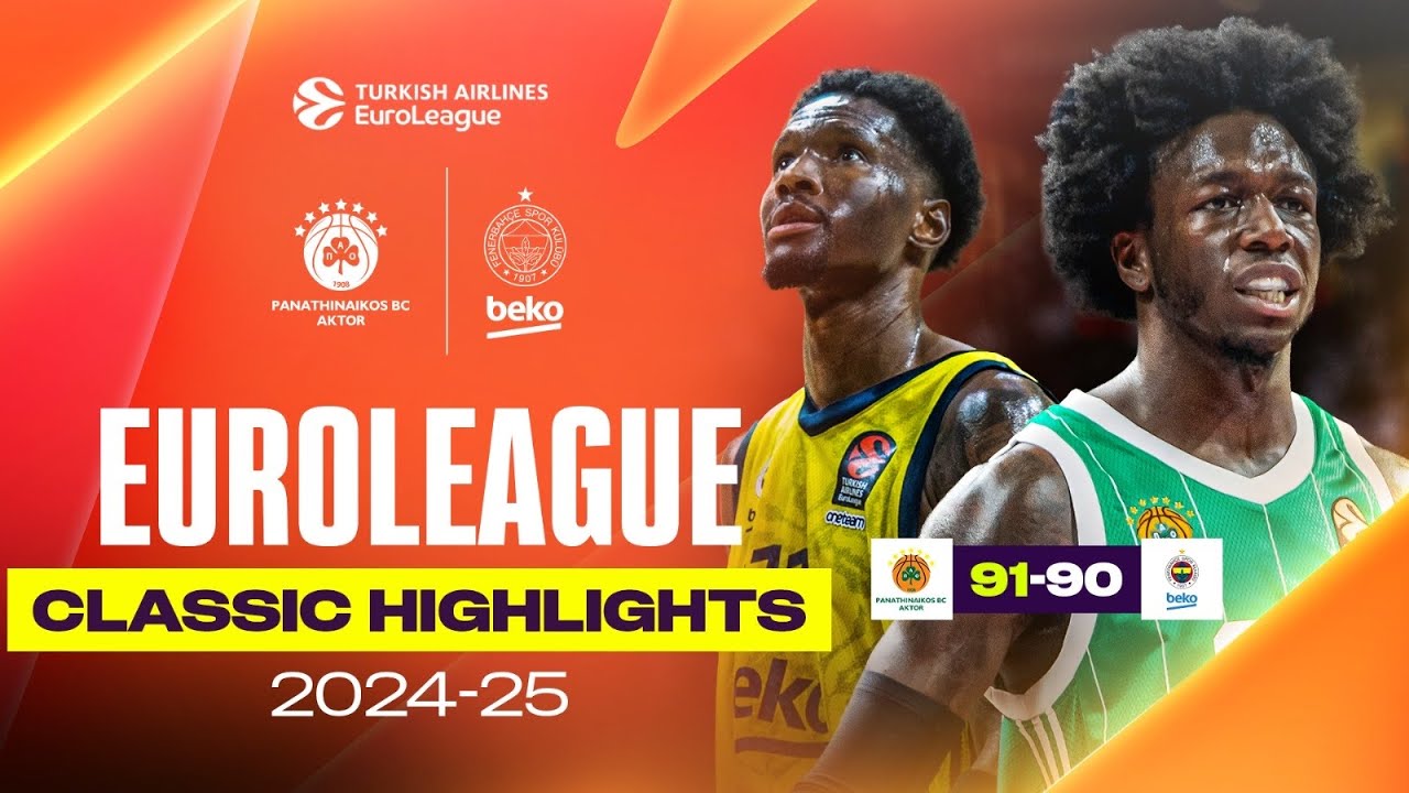 Last-Second Foul, Heart-Stopping Finish | Panathinaikos vs Fenerbahce Classic HIGHLIGHTS