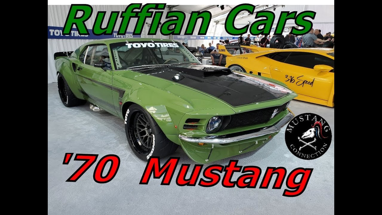 Ruffian Cars 1970 Trans AM style Mustang Sportsroof. SEMA 2019  Mustang Connection
