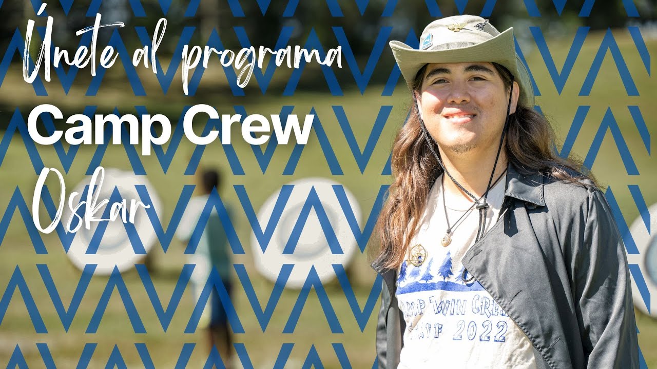 Meet Oskar from Camp Twin Creeks | Summer camp crew experience | Apply today!  (Spanish)