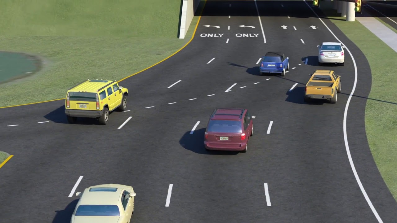 Diverging Diamond Interchange in Nassau County