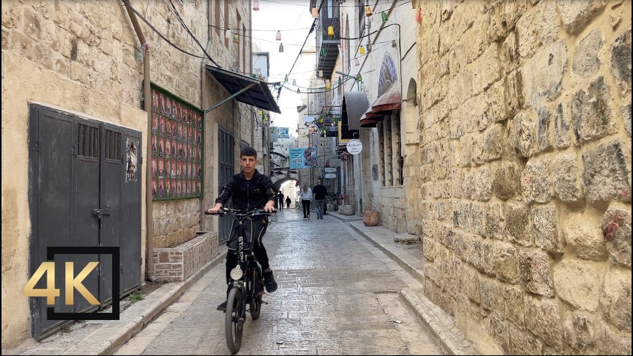 Palestine Nablus 🇵🇸 Walking Tour In Palestine | Palestine Streets | West Bank | فلسطين نابلس
