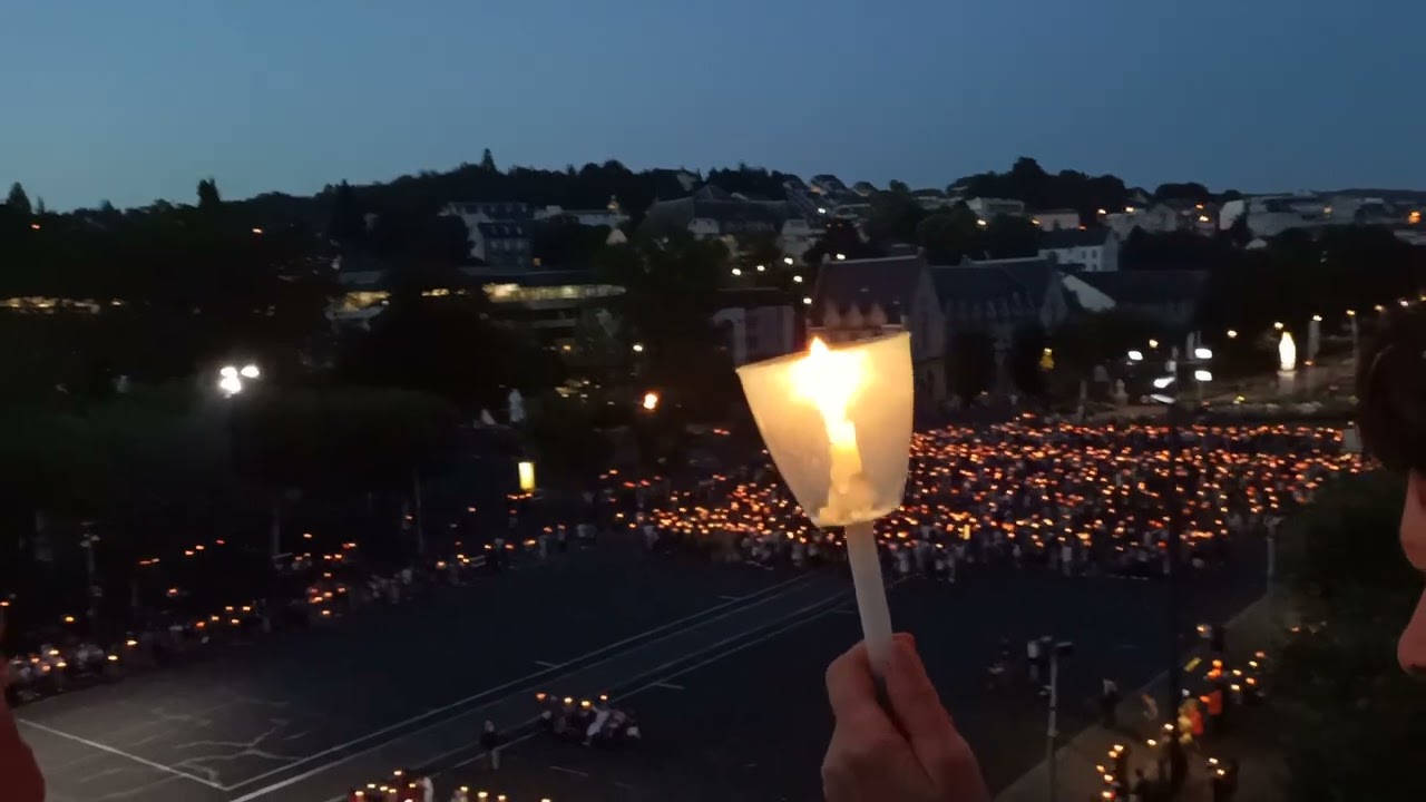 Lourdes s.Rosario e fiaccolata 🏰 agosto 2023