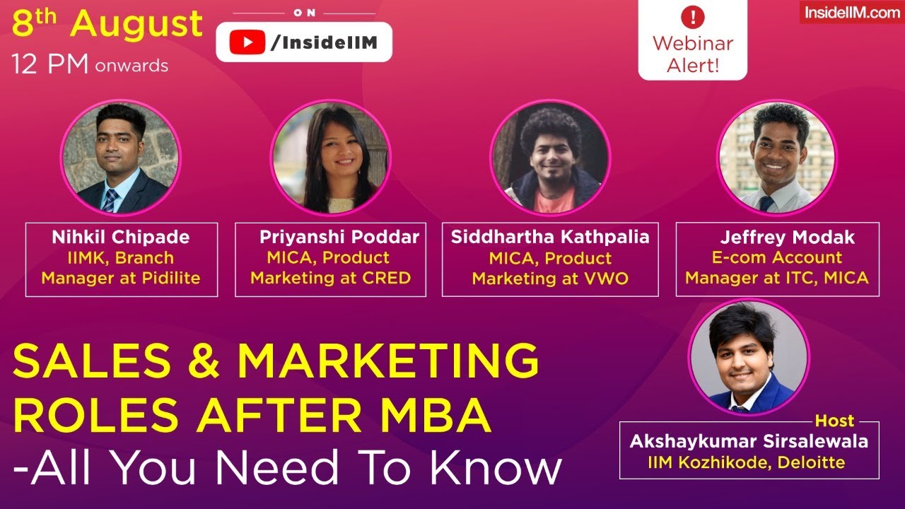 Sales & Marketing Jobs After MBA - Everything You Need To Know