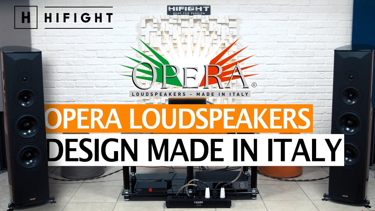 Opera Loudspeakers: Artigianalità e Design italiano si incontrano in questi Diffusori HiEnd