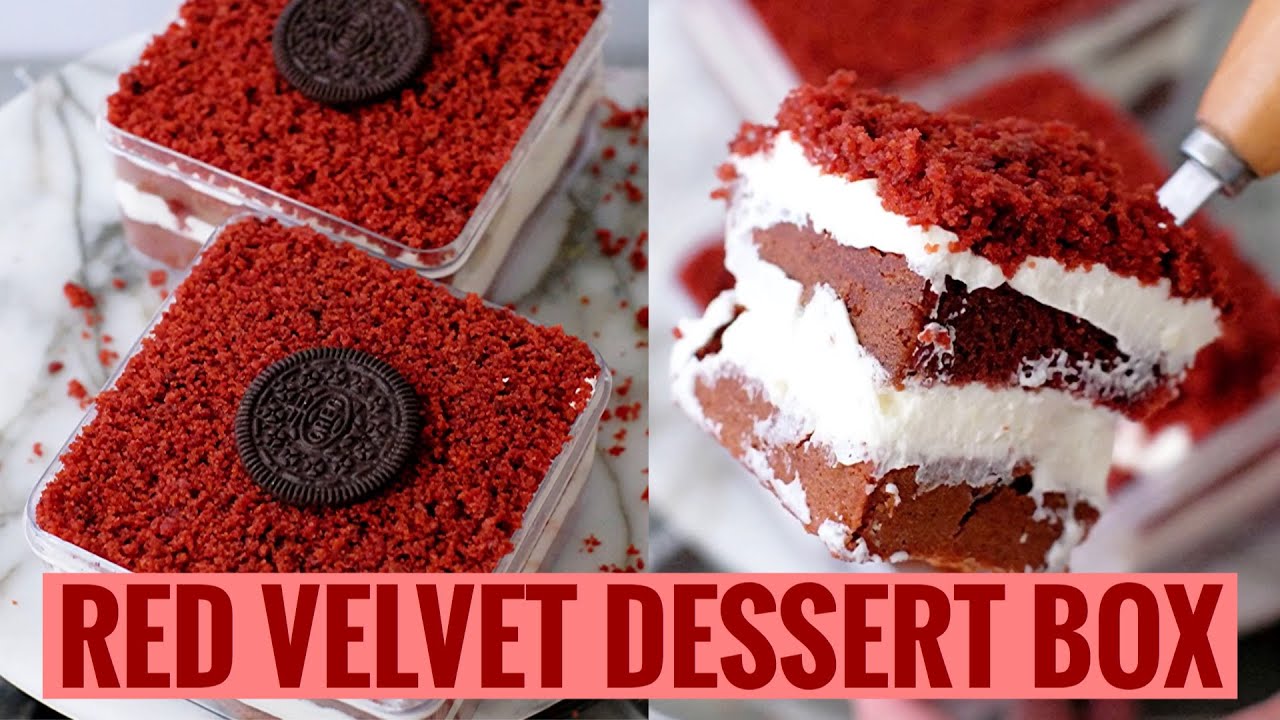 DESSERT BOX ALA BITTERSWEET NAJLA - RASA RED VELVET