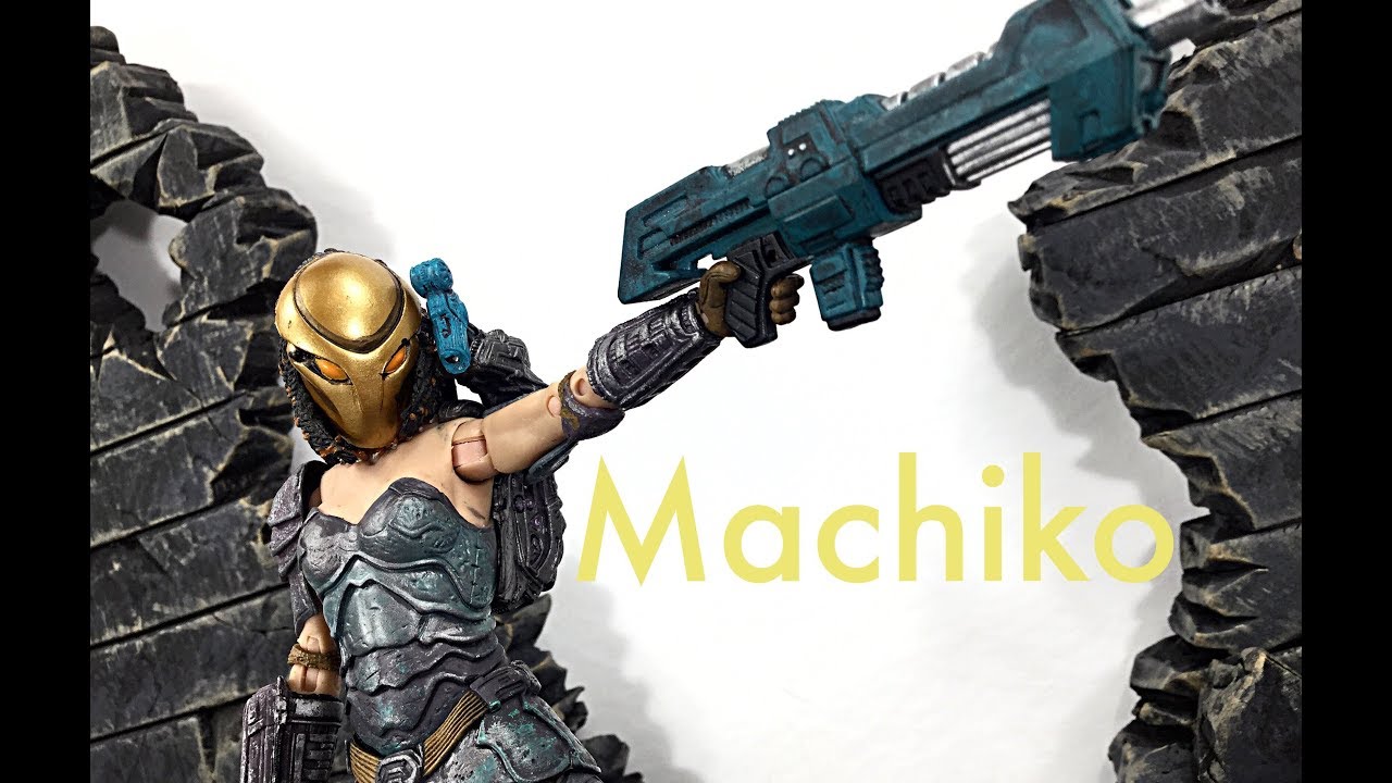 Neca Toys Predator Series 18 MACHIKO NOGUCHI Action Figure Toy Review