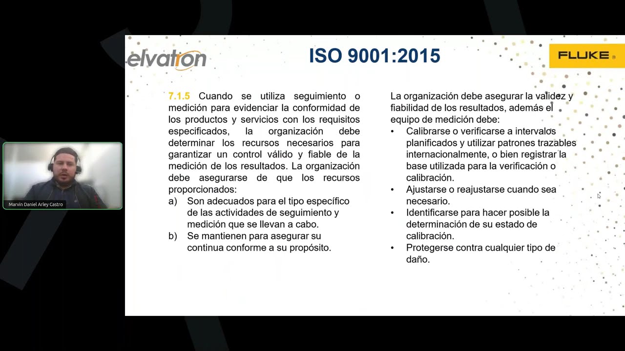 Webinar: Aseguramiento Metrológico  Mejores Prácticas de Calibración basadas en ISO IEC 17025 2017