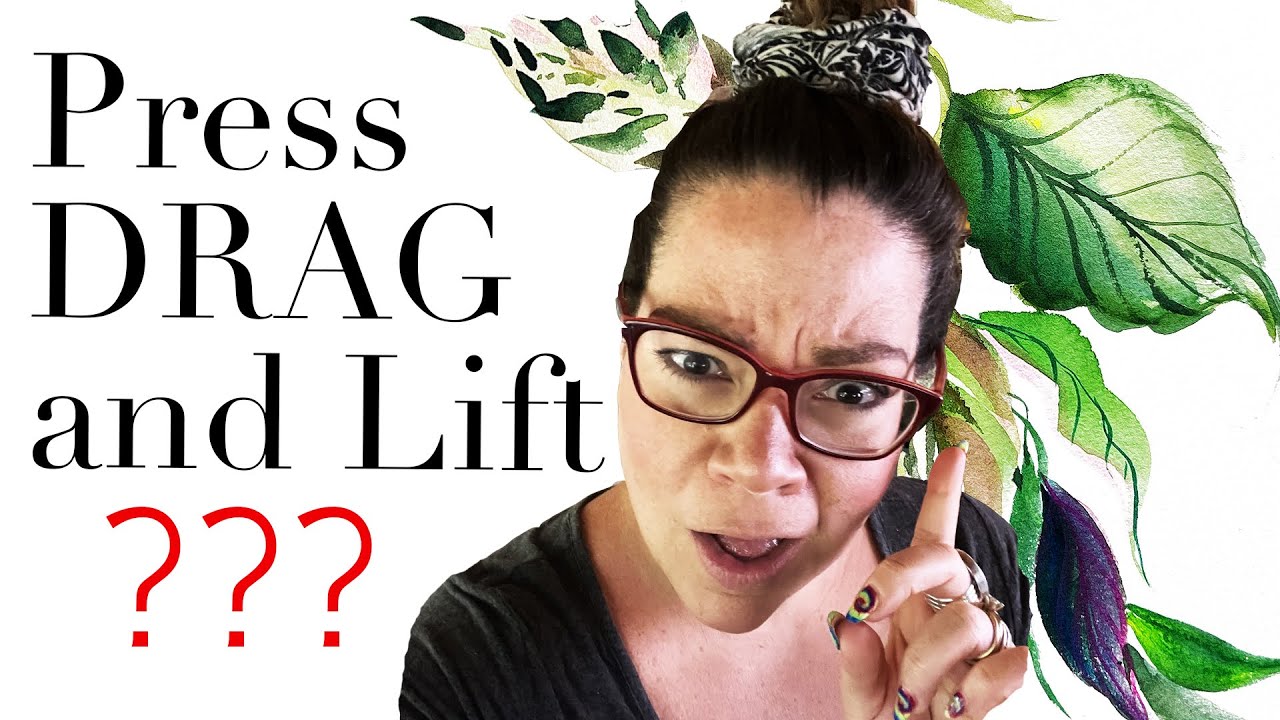 How to Watercolor the Easiest Leaves Ever!