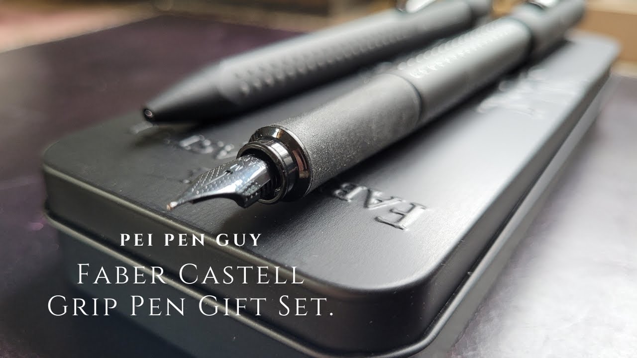 Faber Castell Grip Pen Gift Set.
