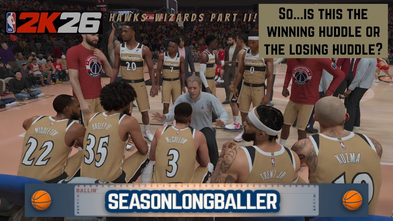 NBA 2K26: Second of a Back to Back in Atlanta!  Can We Get the Sweep? - S4, Game 58