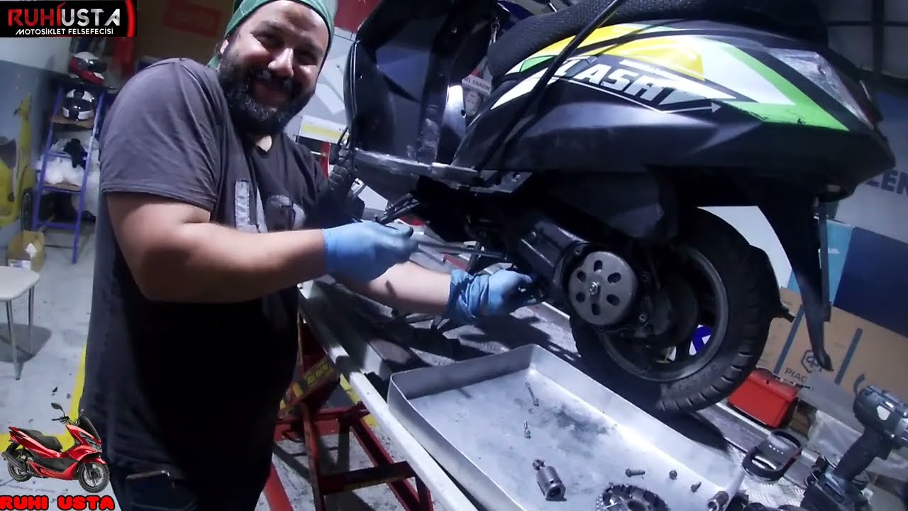 HERO DASH VARYATÖRLERİNİ HONDA İLE  DEĞİŞTİRDİK MOTOR KENDİNE GELDİ/GULME GARANTİLİ BİR VİDEO