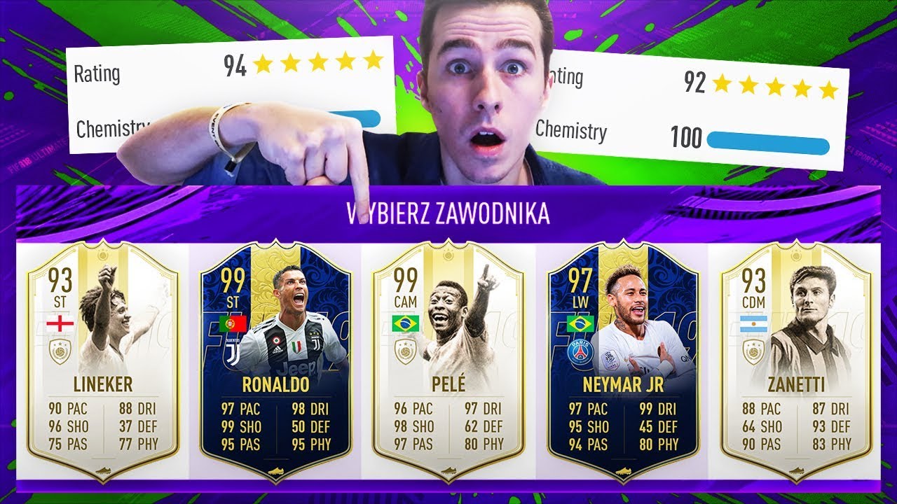 TOTY RONALDO + PELE 99! 6 IKON OPTIMUS PRIME W DRAFCIE! REKORD?! | FIFA 19