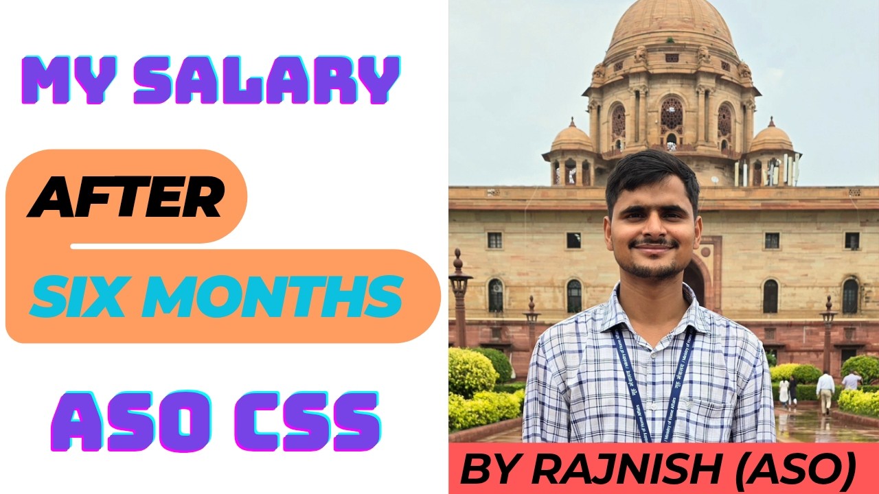 My Salary after 6 months as an Assistant section officer 😊❤️|| #aso #ssc #ssccgl #salary  #sscgd
