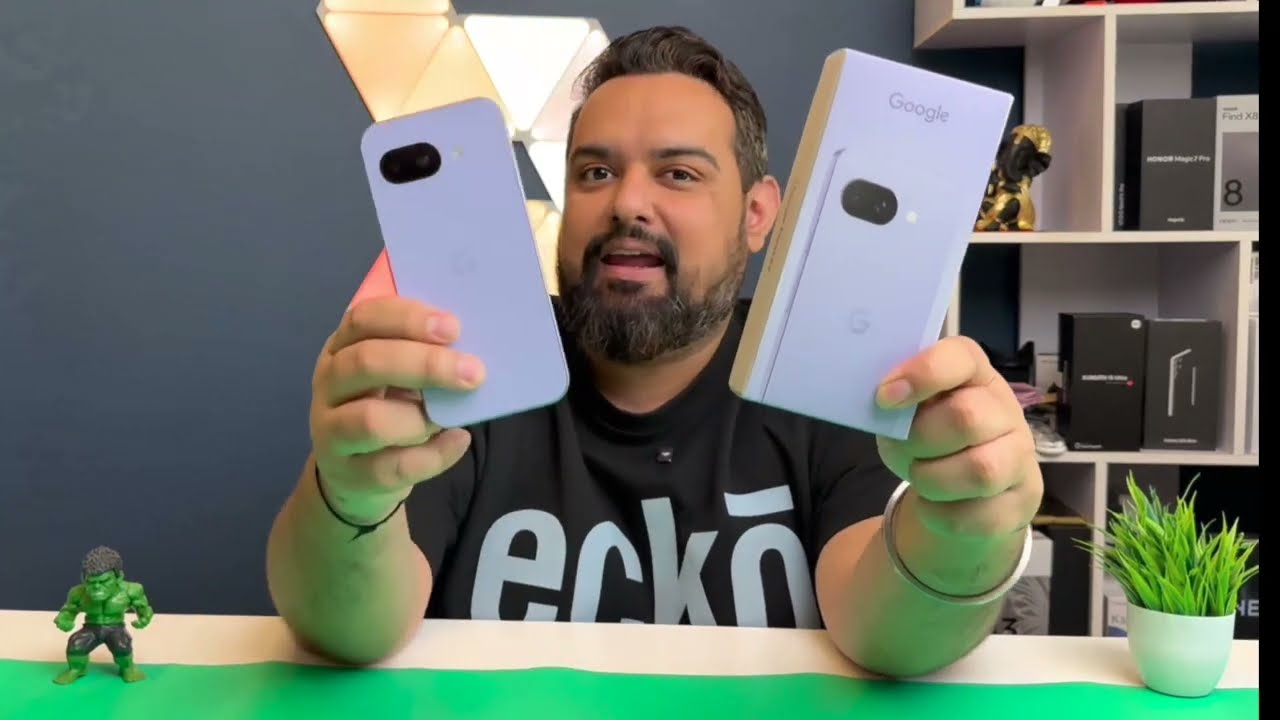 English  - Exclusive Google Pixel 9a Unboxing with Benchmark | Camera shots| Gameplay | & Display