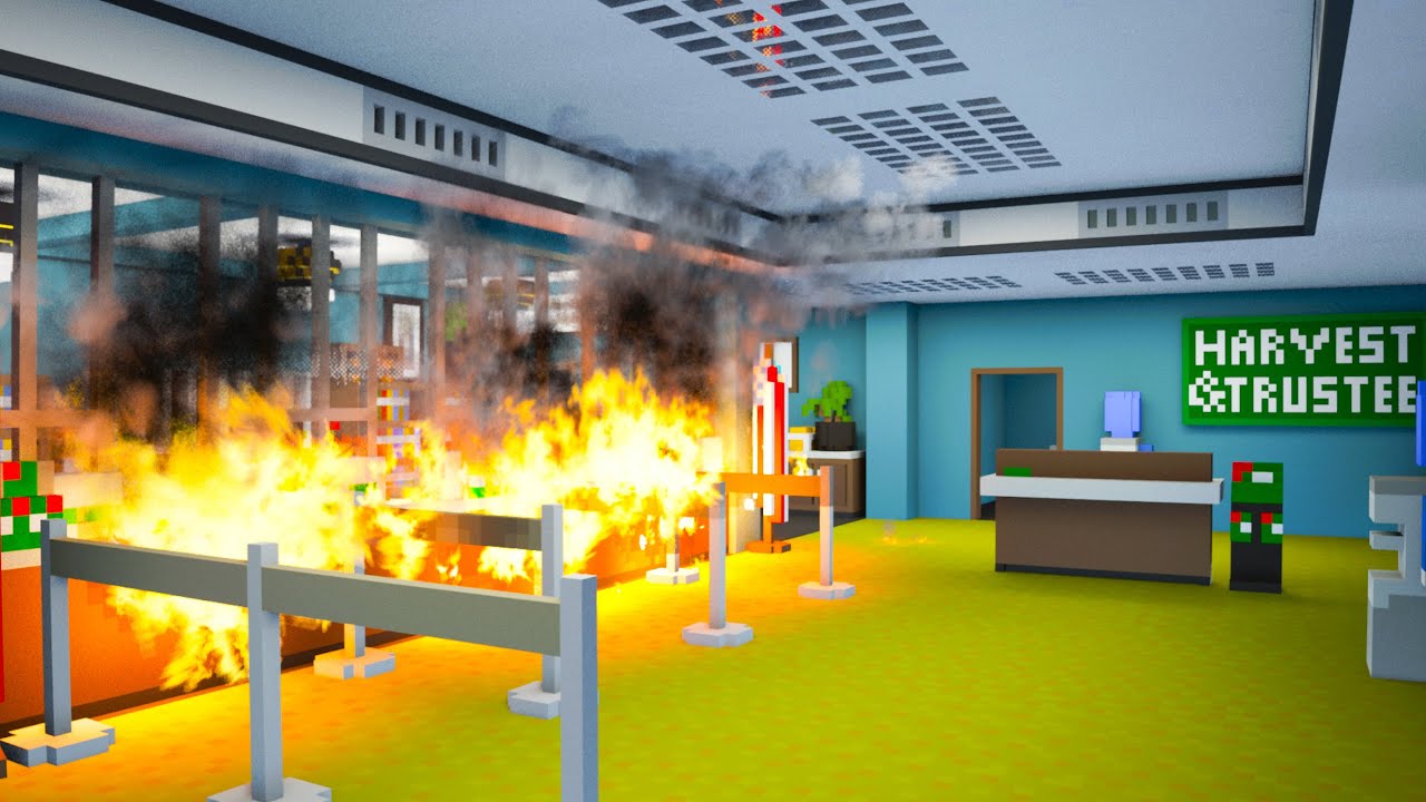 I SET FIRE to the Harvest bank - Teardown