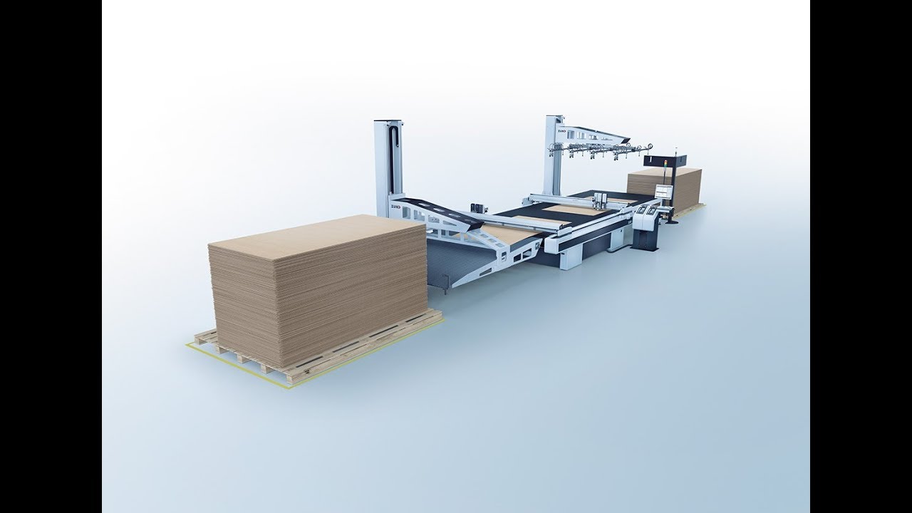 Digital cutting at an industrial level - Z&uuml;nd BHS150